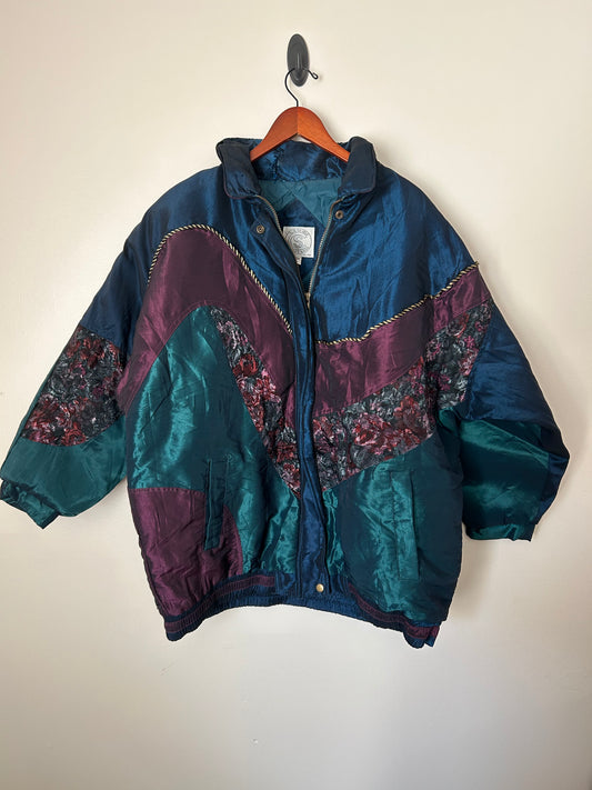 Vintage Women's Ski Jacket - L