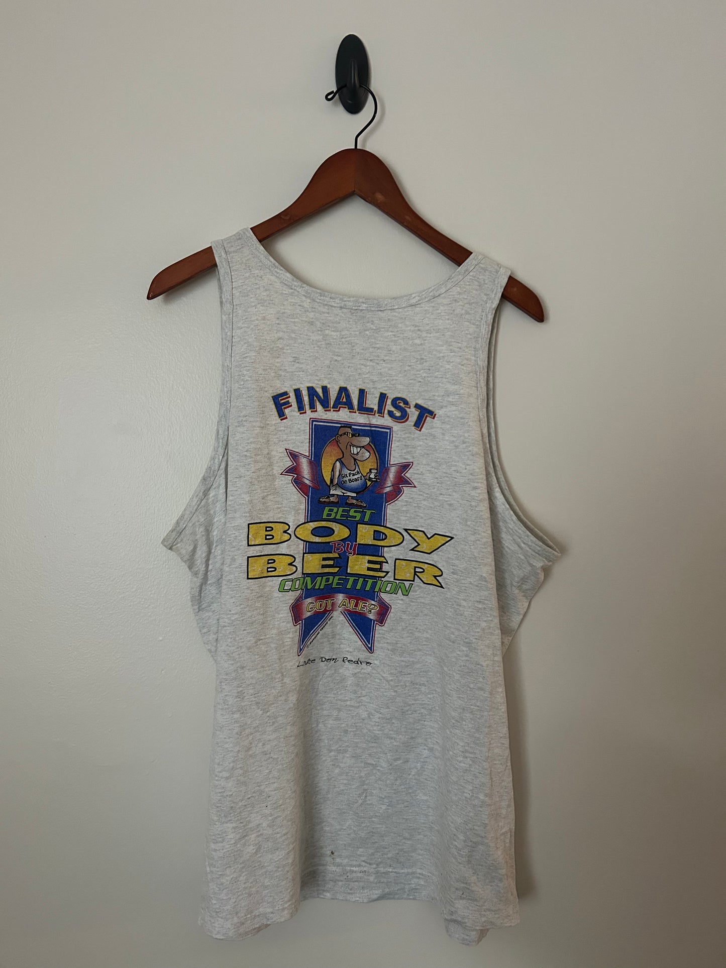 Best Body By Beer Competition Tank Top - XL