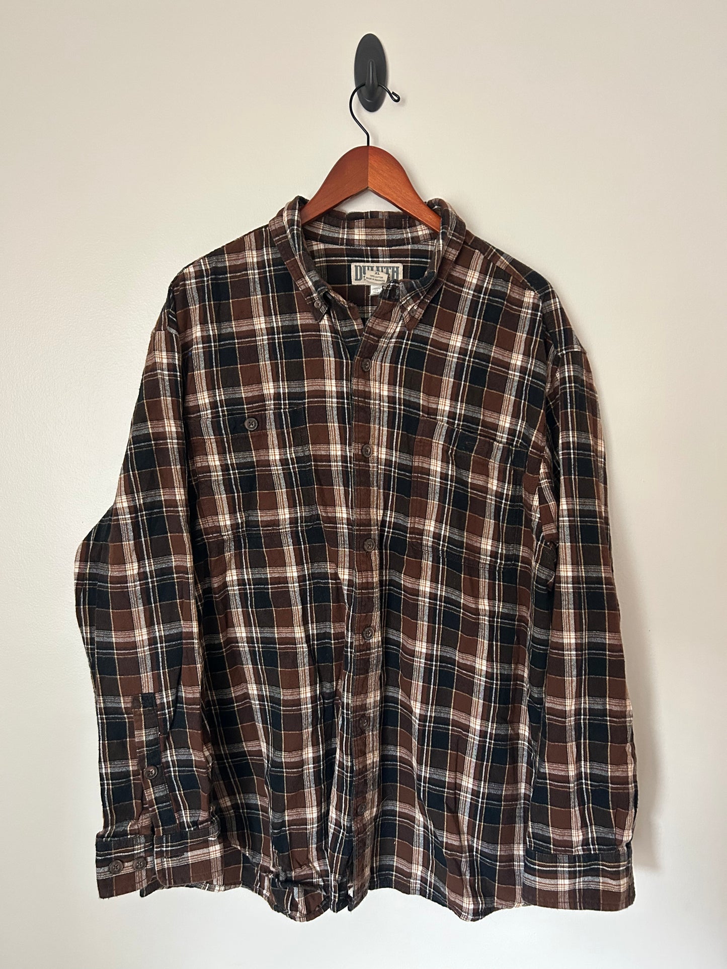 Brown Flannel - XL