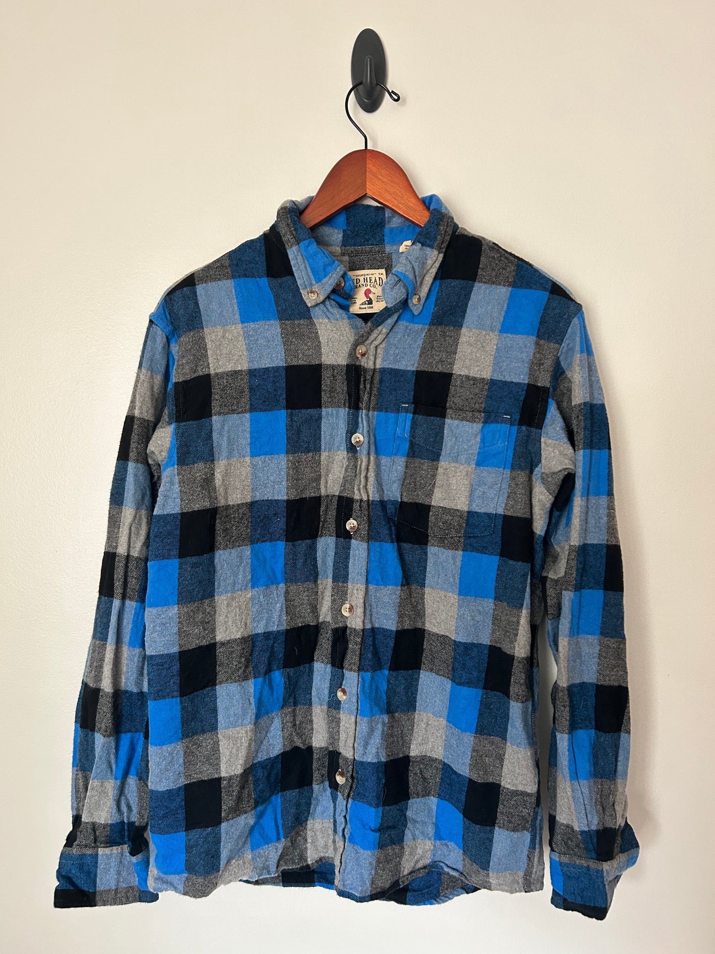 Red Head Brand CO. Blue Flannel - S