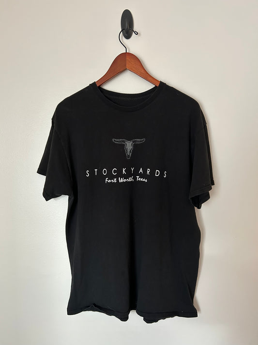 Rare Stockyards Forth Worth Texas T-Shirt - L