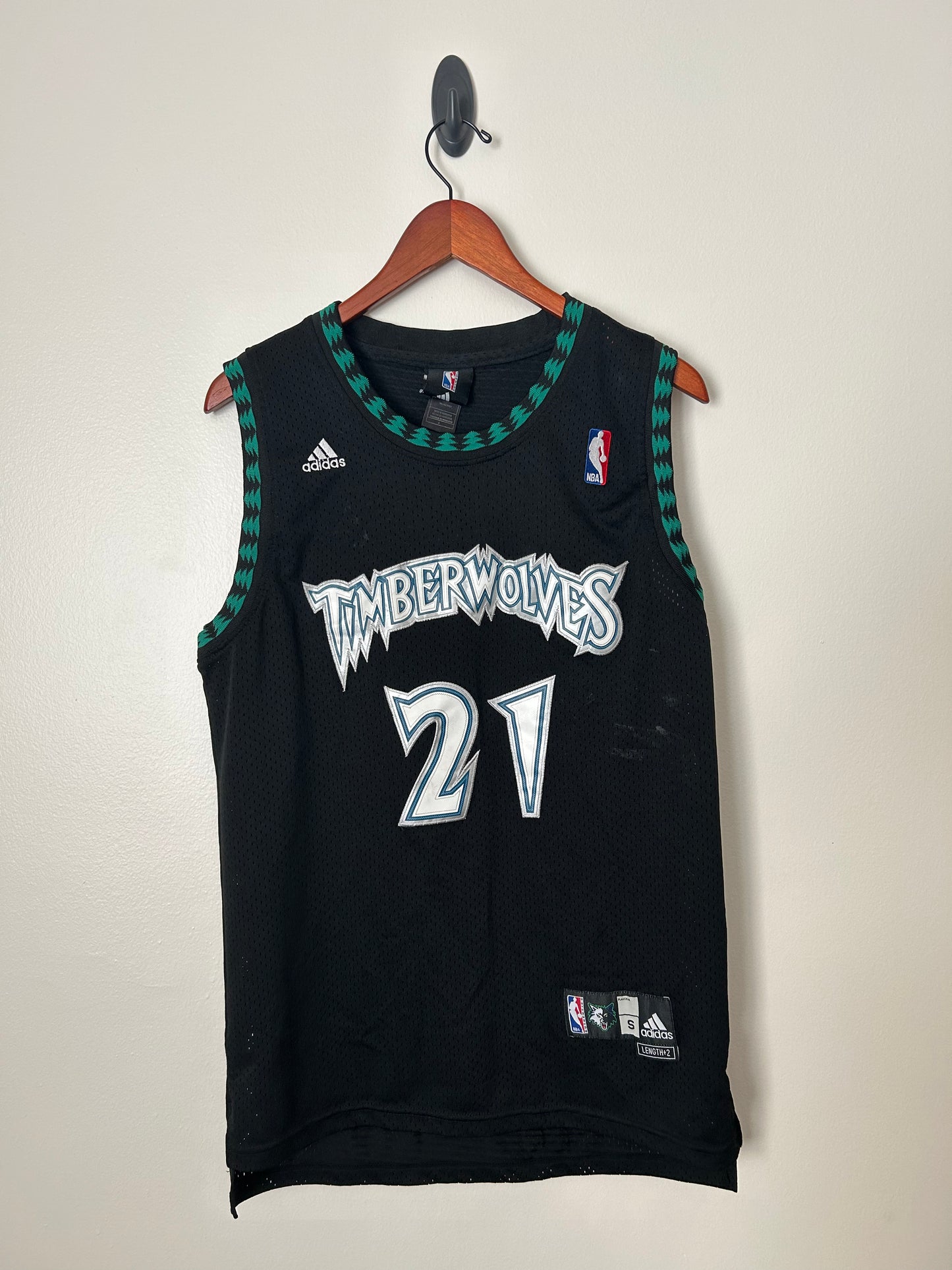 Adidas Kevin Garnett Minnesota Timberwolves Jersey - S