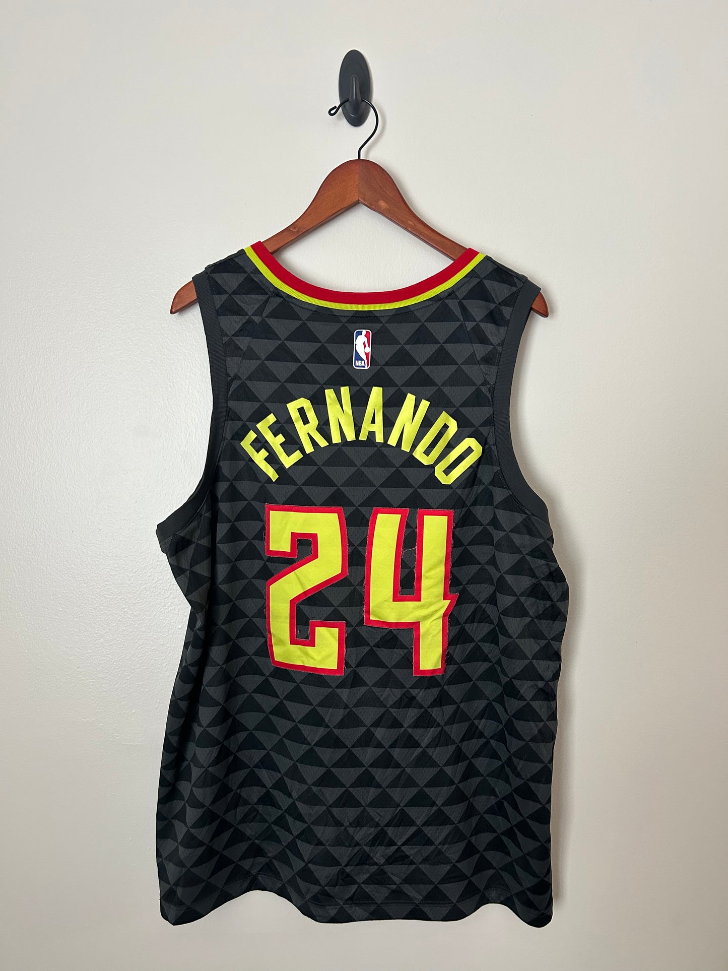 Nike Bruno Fernando Atlanta Hawks Jersey - XL