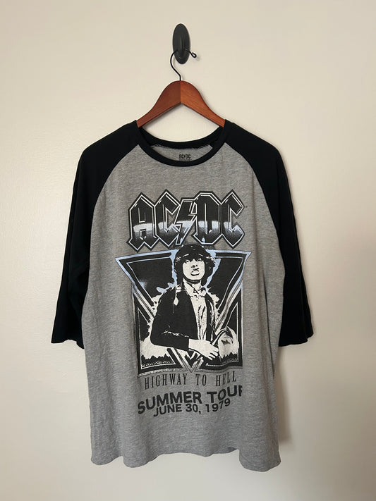 AC/DC Highway to Hell Summer Tour June 30 '79 LS Shirt - XL